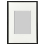 LOMVIKEN Frame, black, 21x30 cm