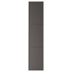 MERÅKER Door, dark grey, 50x229 cm