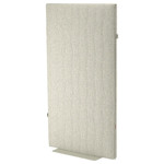 MITTZON Acoustic screen, floor standing, Gunnared beige, 90x157 cm