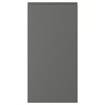 VOXTORP Door, dark grey, 40x80 cm