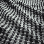 PELARTUJA Bedspread, dark grey/light grey, 230x250 cm