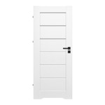 Internal Door Toreno 60, left, chalk-white