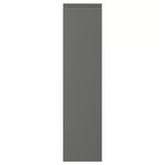 VOXTORP Door, dark grey, 20x80 cm