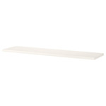 BERGSHULT Shelf, white, 120x30 cm