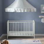 SMÅGÖRA Cot, white, 60x120 cm