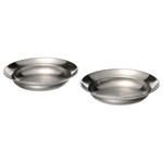 GRILLTIDER Deep plate, stainless steel, 21 cm, 2 pack