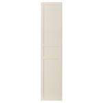 FLISBERGET Door with hinges, light beige, 50x229 cm