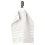 BROKGLIM Washcloth, white, 30x30 cm