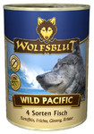 Wolfsblut Dog Wild Pacific Dog Wet Food with Fish 395g
