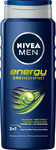 Nivea Men Energy Shower Gel Body Face Hair 500ml