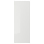 RINGHULT Cover panel, high-gloss light grey, 39x106 cm