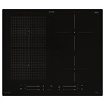 SMAKLIG Induction hob, black IKEA 500 black, 59 cm