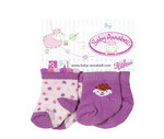 Baby Annabell Socks for Dolls, 1 pair, assorted colours, 3+