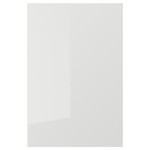 RINGHULT Door, high-gloss light grey, 40x60 cm