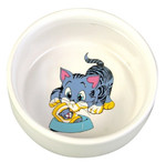Trixie Cat Ceramic Bowl 0.3l 11cm