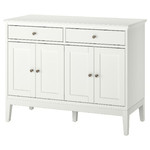 IDANÄS Sideboard, white, 124x50x95 cm