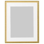 SILVERHÖJDEN Frame, gold-colour, 40x50 cm