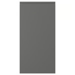 VOXTORP Door, dark grey, 30x60 cm