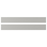LERHYTTAN Drawer front, light grey, 80x10 cm