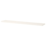 BERGSHULT Shelf, white, 120x20 cm