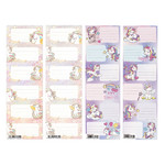 Starpak Label Stickers for Notebooks Unicorn 25-pack