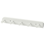 KOMPLEMENT Pull-out multi-use hanger, white, 35 cm
