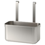 KUNGSFORS Container, stainless steel, 24x12x26.5 cm