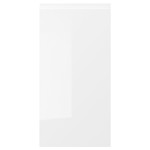 VOXTORP Door, high-gloss white, 30x60 cm