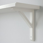 TRANHULT / SANDSHULT Wall shelf, white stained aspen, 80x20 cm