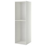 METOD High cabinet frame, white, 60x60x200 cm