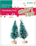 Christmas Decorations Christmas Tree 6.5cm 2pcs