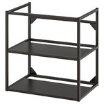 ENHET Base frame for washbasin, anthracite, 60x40x60 cm