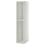 METOD High cabinet frame, white, 40x60x200 cm