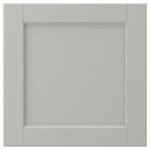 LERHYTTAN Door, light grey, 40x40 cm