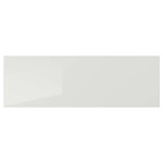 RINGHULT Drawer front, high-gloss light grey, 60x20 cm