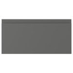 VOXTORP Drawer front, dark grey, 40x20 cm