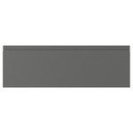 VOXTORP Drawer front, dark grey, 60x20 cm