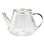 SKÄLRYTA Teapot, clear glass, 1 l
