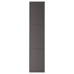 MERÅKER Door, dark grey, 50x229 cm