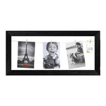 Collage Frame for Photos 20 x 50 cm, string, black