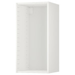 METOD Wall cabinet frame, white, 40x37x80 cm
