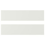 VEDDINGE Drawer front, white, 40x10 cm