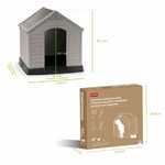 Curver Dog House 95x99x99 cm