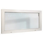 Utility Window ACO PVC 100 x 50 cm, white