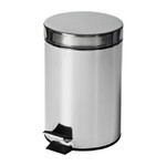 Waste Pedal Bin 3l, chrome