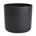GoodHome Plant Pot 14 cm, black