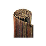 Wicker Garden Screen 150x500cm, brown