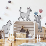 Wall Sticker Set - Cats