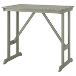 BONDHOLMEN Bar table, outdoor, gray, 116x72 cm