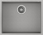 Teka Undermount Tegranite Sink One Bowl Square 50.40 TG, grey